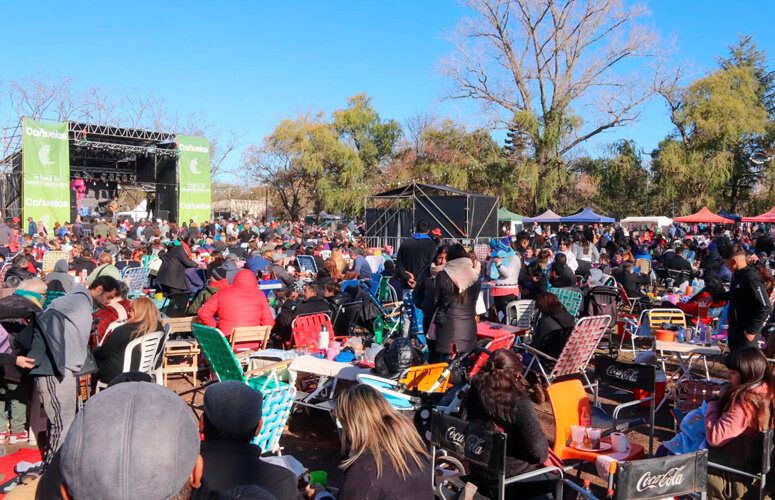 Público en el Festival del Costillar Criollo